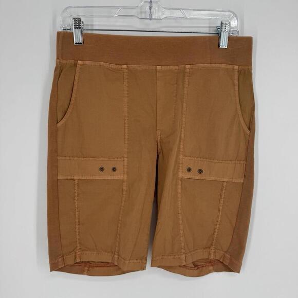 XCVI shorts small S brown marsh bermuda boho hiking gorpcore outdoor granola - Picture 1 of 6